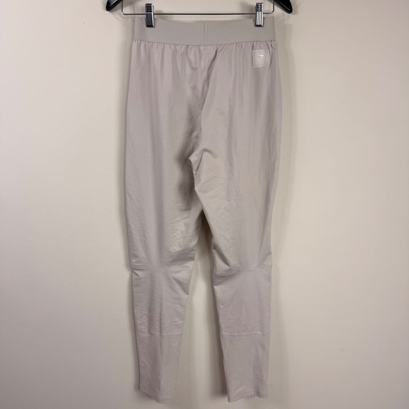 Gymshark Training Joggers Pants Womens Size S Light Gray Lightweight Athletic - Picture 2 of 5